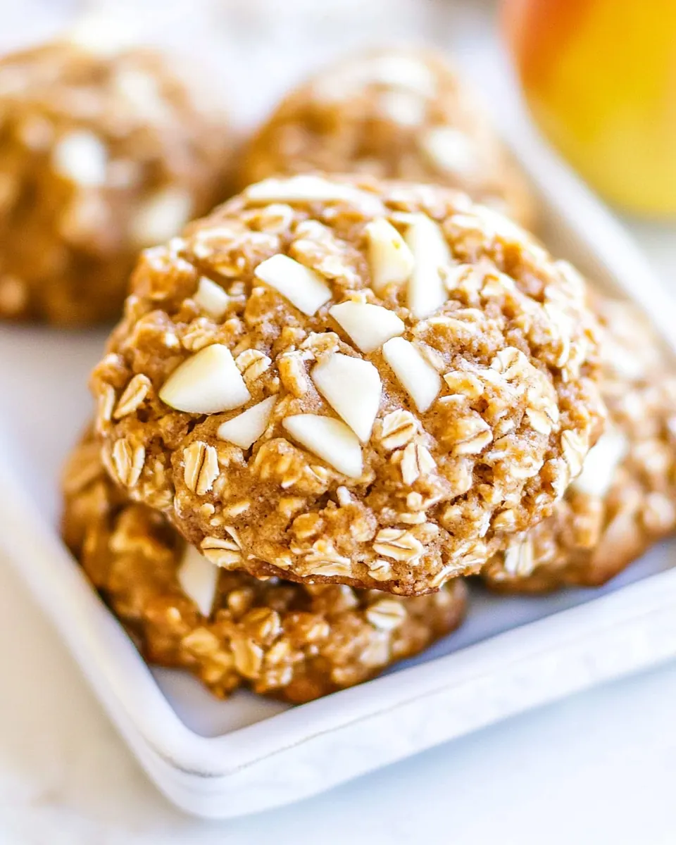 Apple Oatmeal Cookies