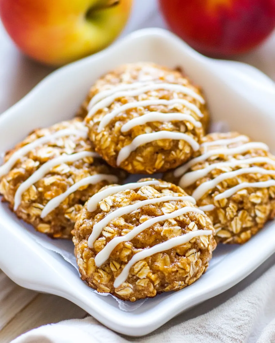 Apple Oatmeal Cookies