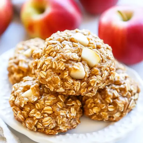 Apple Oatmeal Cookies