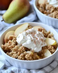 Apple Pear Crisp