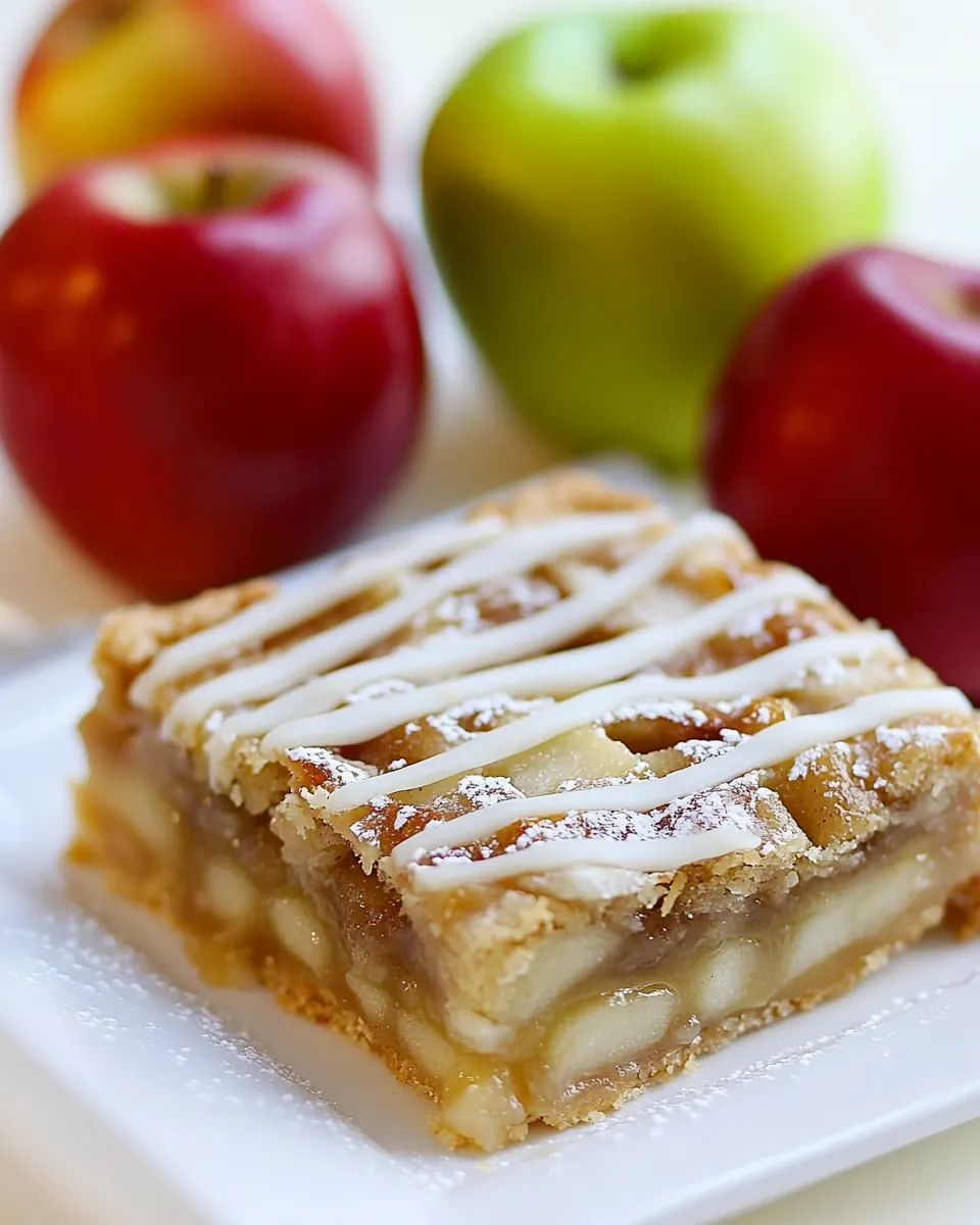 Apple Pie Bars
