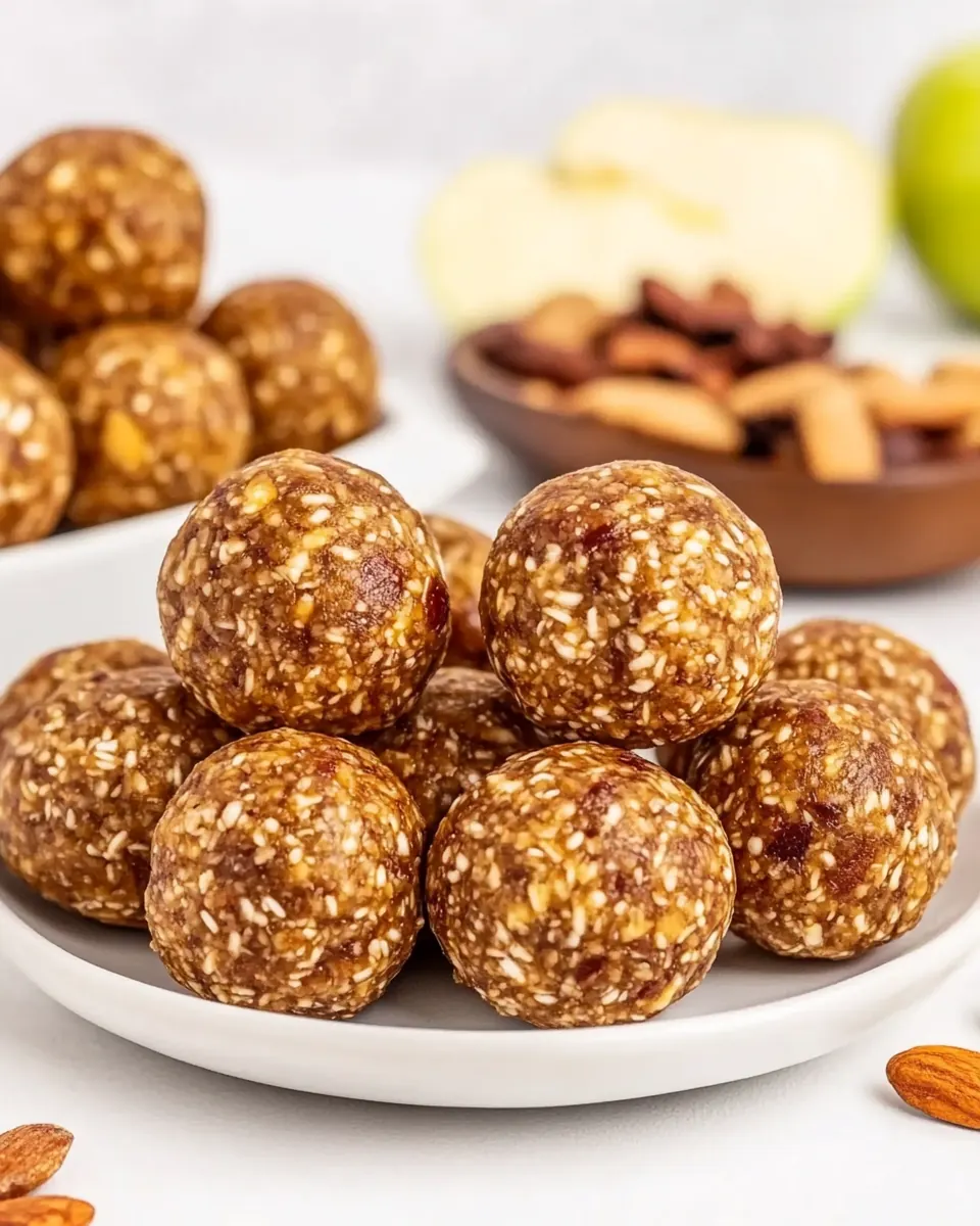 Apple Pie Energy Balls