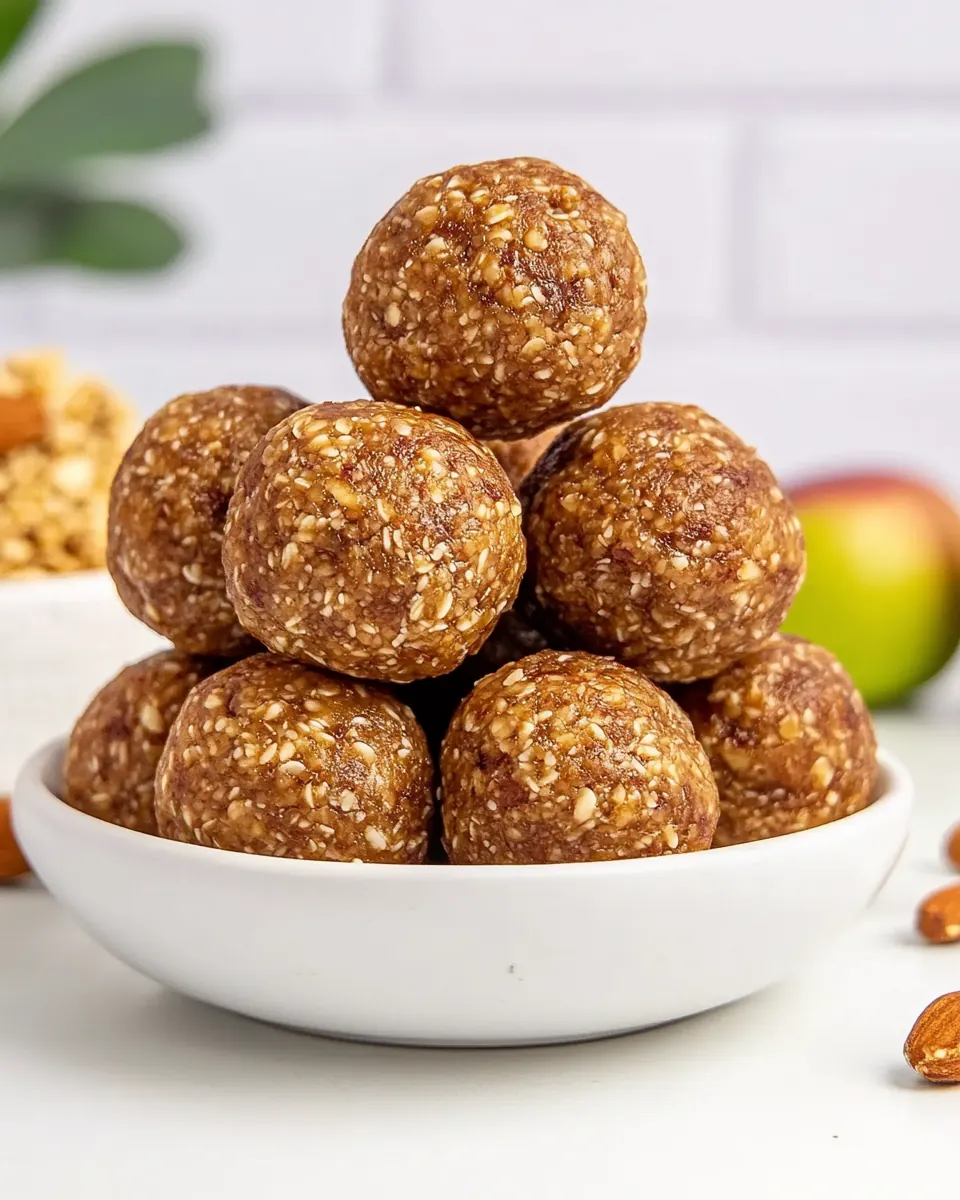 Apple Pie Energy Balls