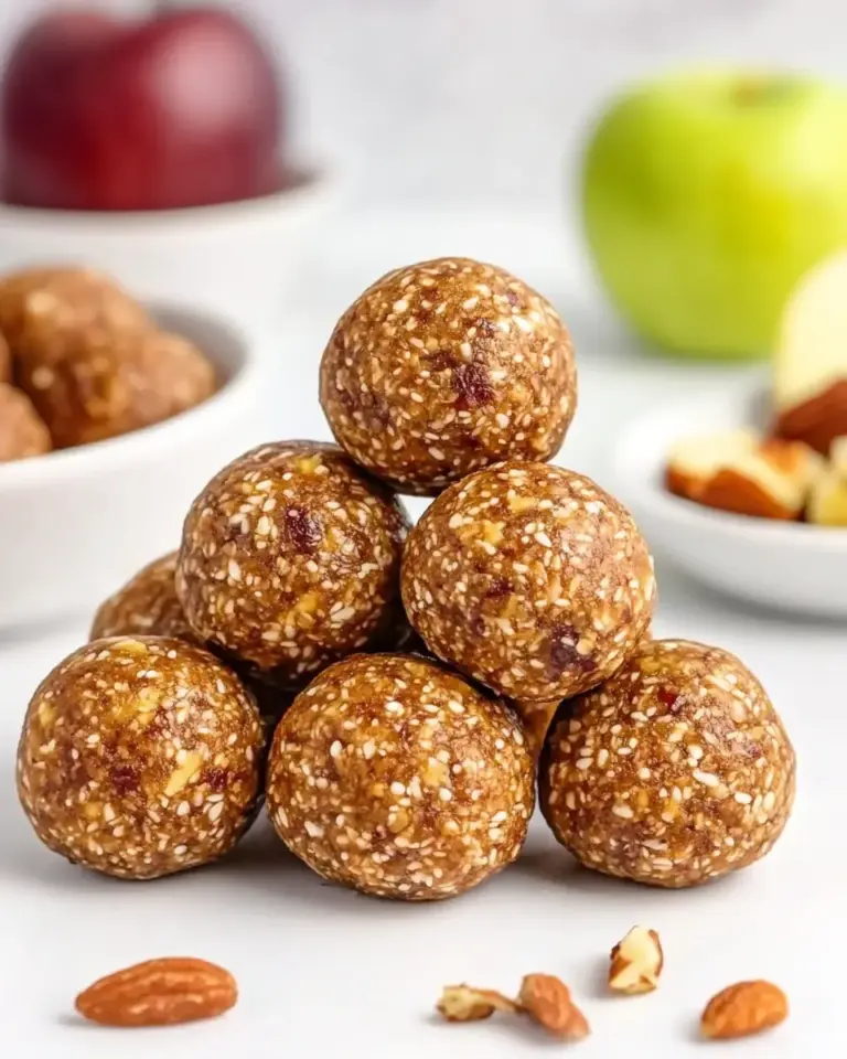 Apple Pie Energy Balls
