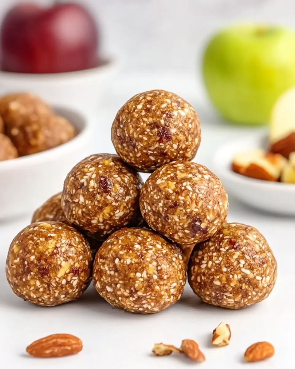 Apple Pie Energy Balls