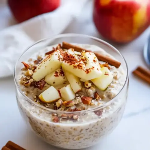 Apple Pie Overnight Oats
