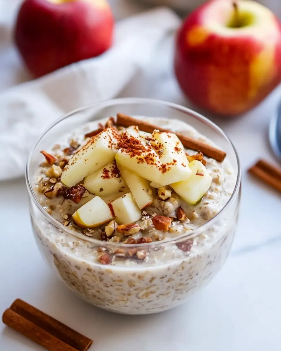 Apple Pie Overnight Oats