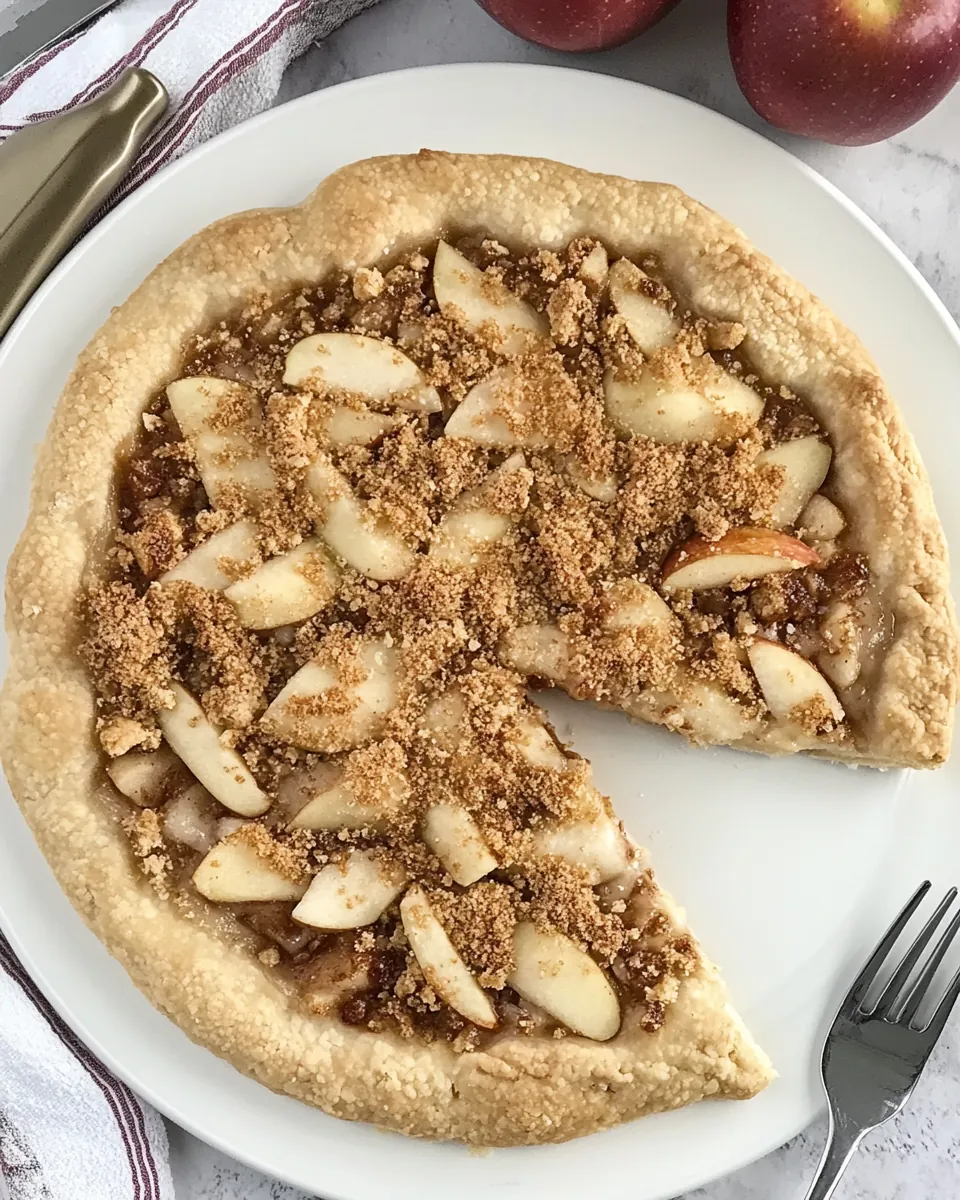 Apple Pie Pizza