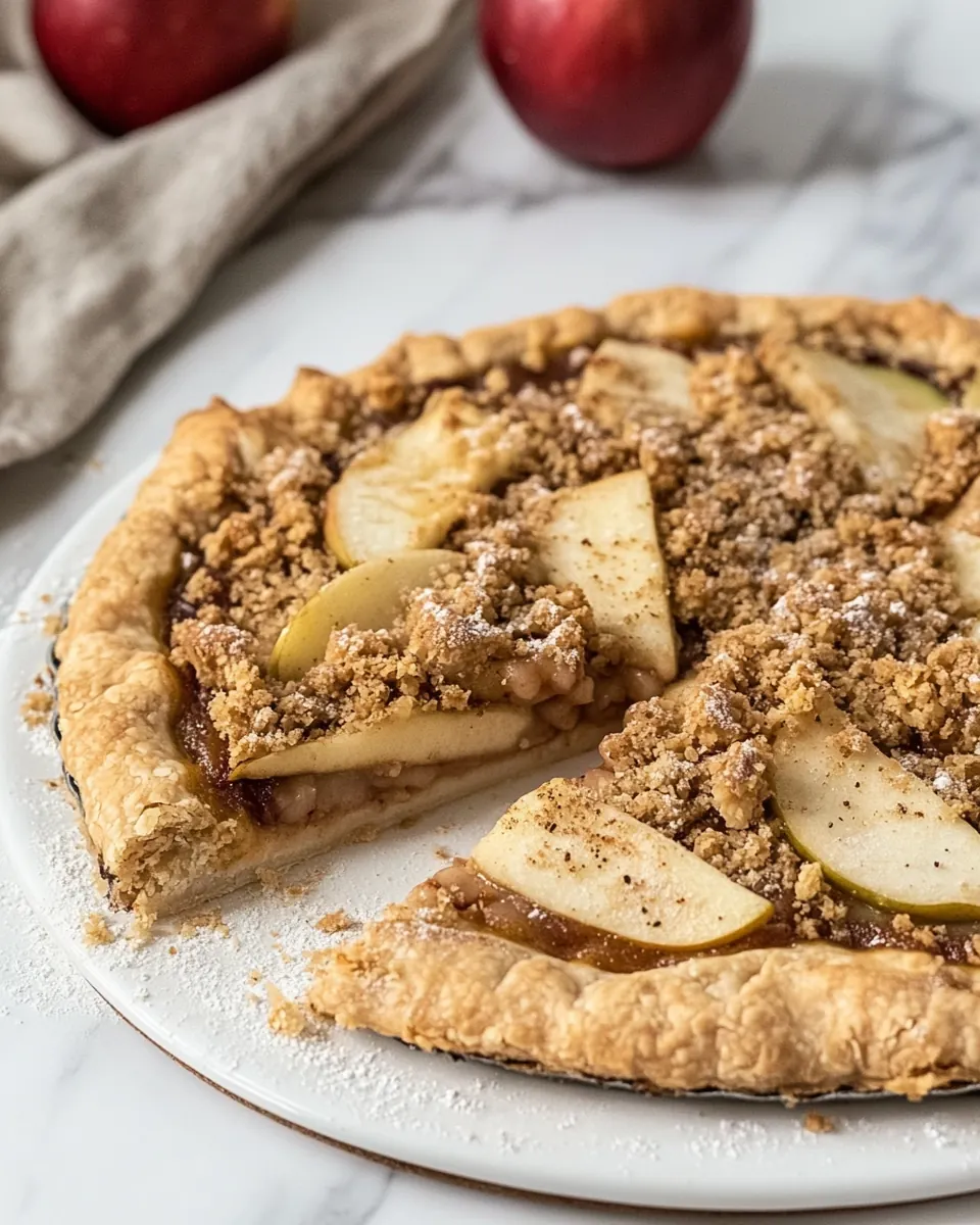 Apple Pie Pizza