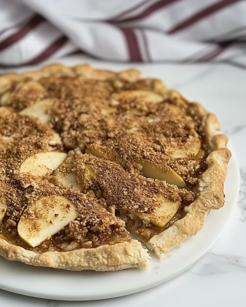 Apple Pie Pizza