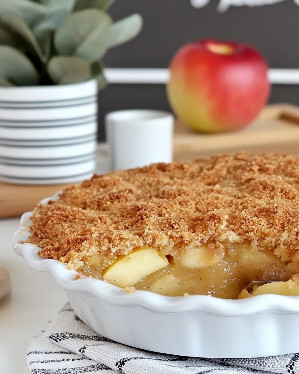 Apple Pie Streusel Cake