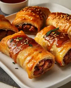 Apple Sage Sausage Rolls