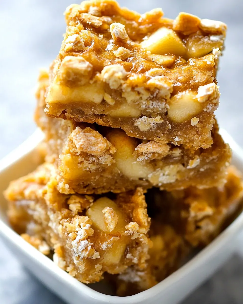 Apple Snack Squares