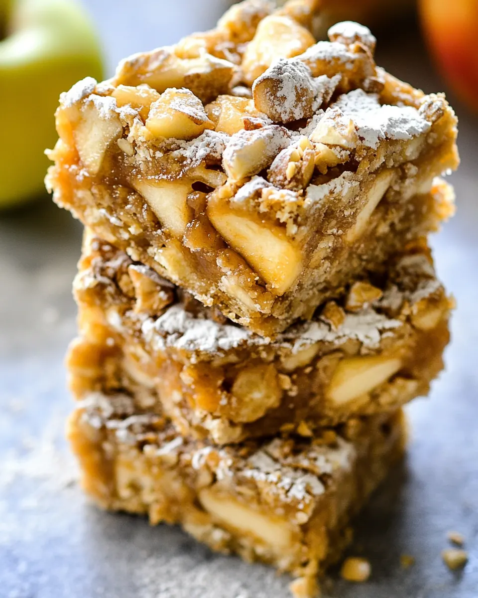 Apple Snack Squares