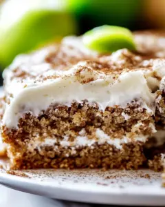 Apple Spice Cake with Spiced Cream Cheese Frosting