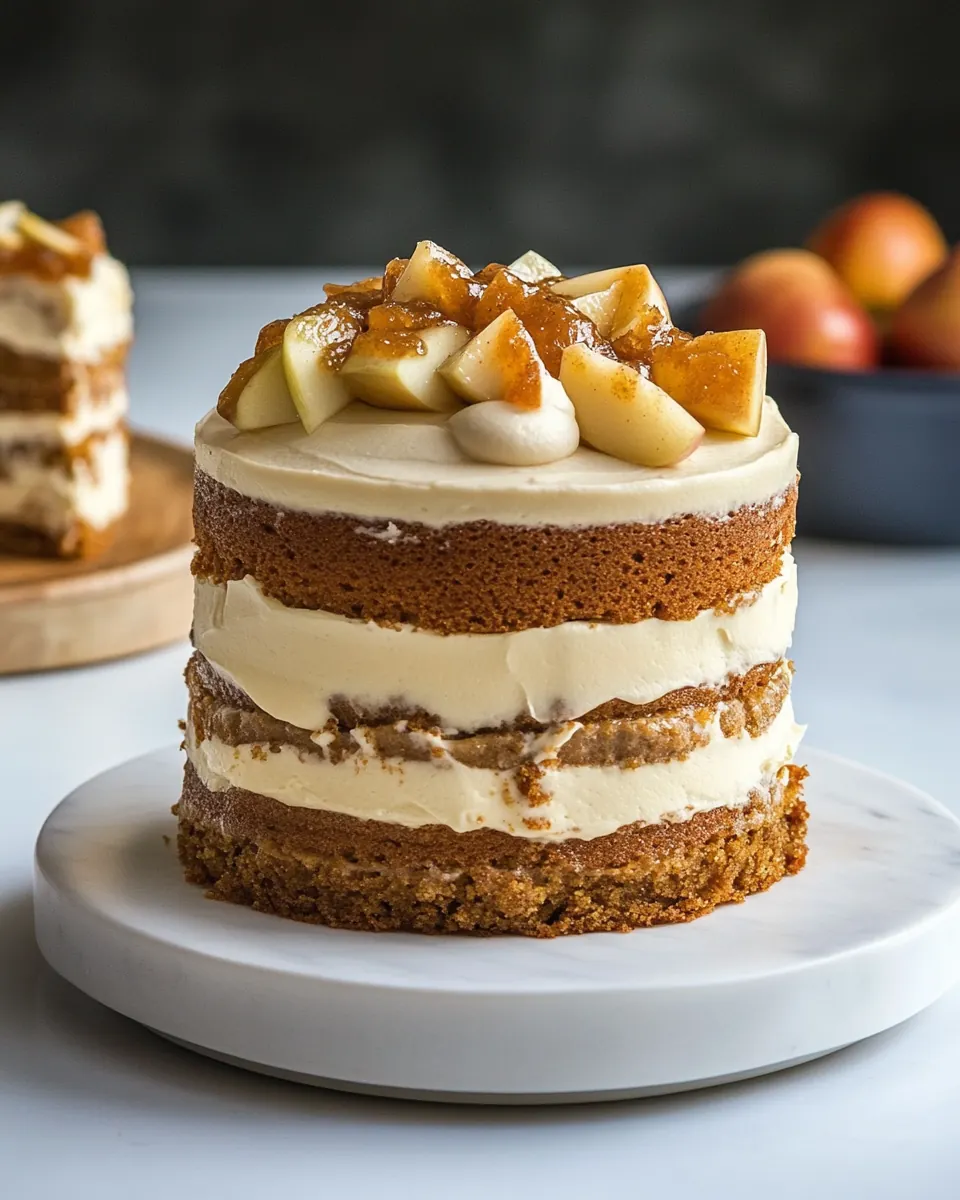 Apple Spice Layer Cake