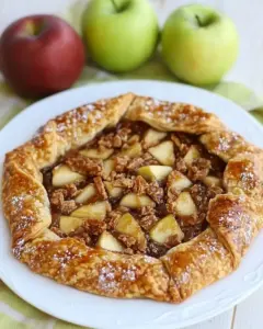 Apple Toffee Galette