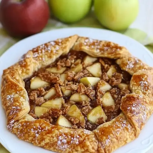 Apple Toffee Galette