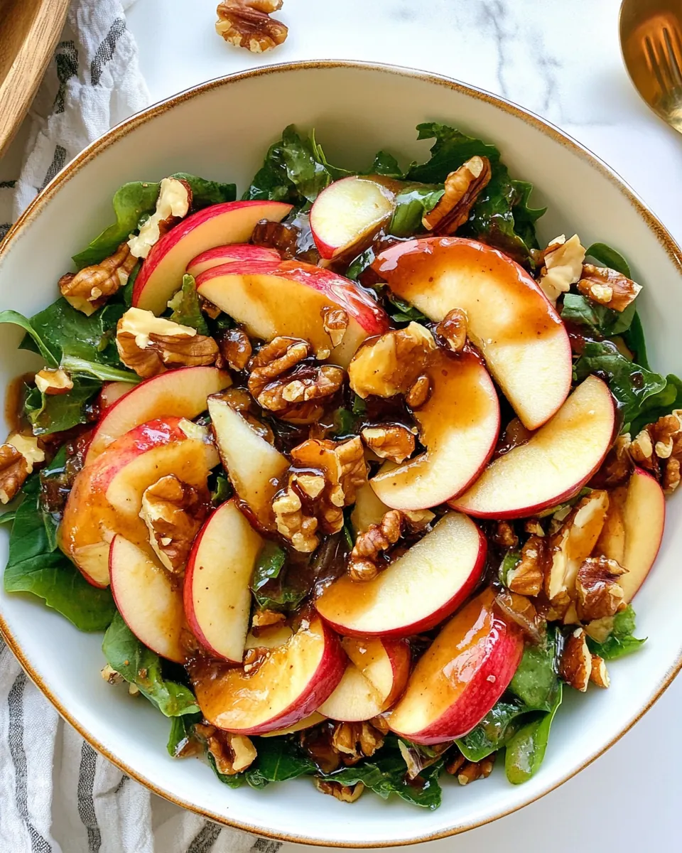Apple Walnut Salad