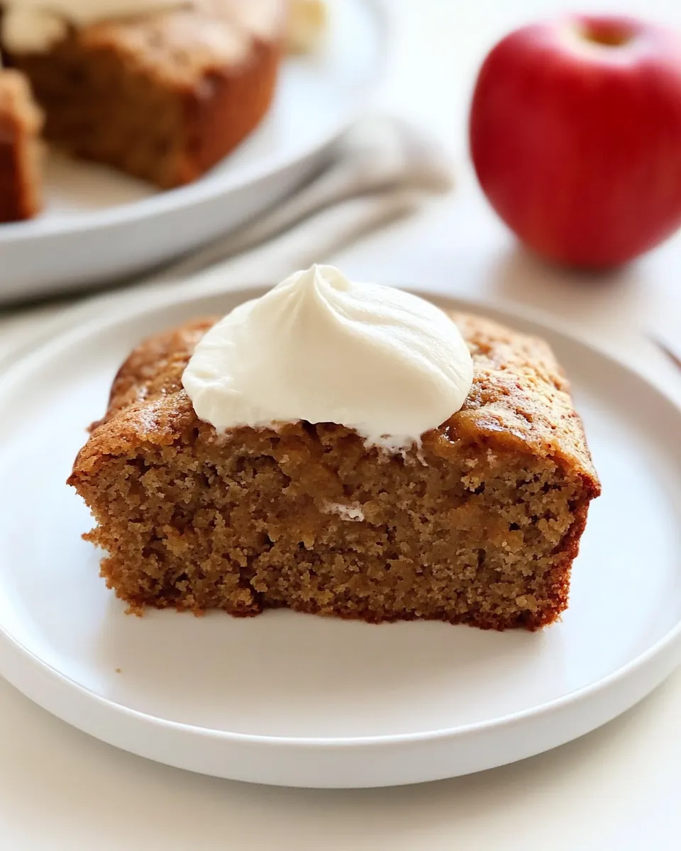 Applesauce Cake