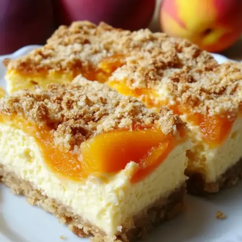 Apricot Crumble Cheesecake