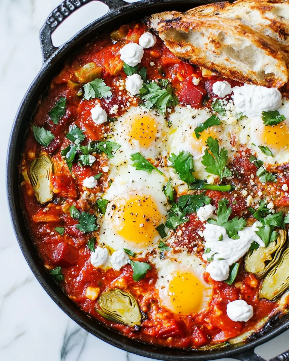 Artichoke Shakshuka