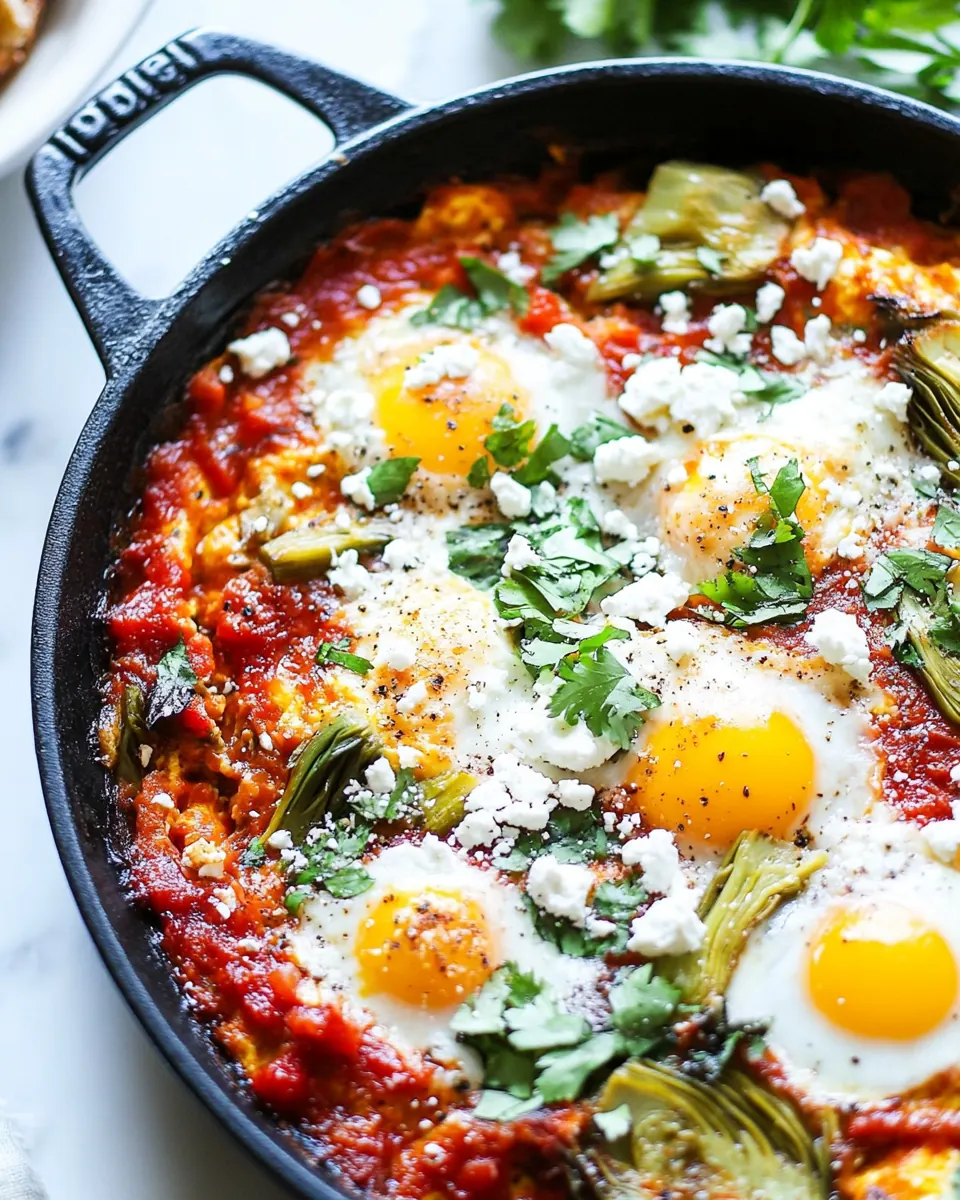 Artichoke Shakshuka