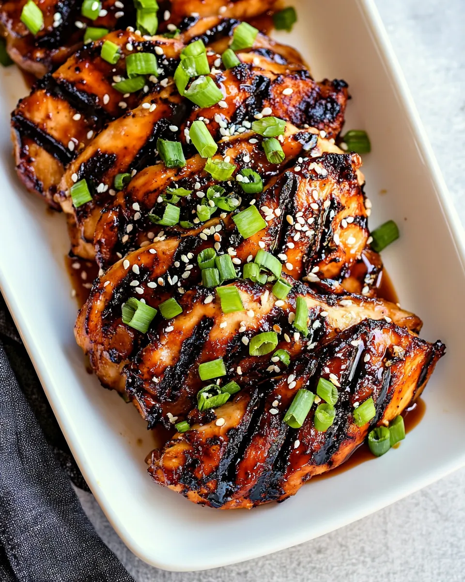 Asian Grilled Chicken