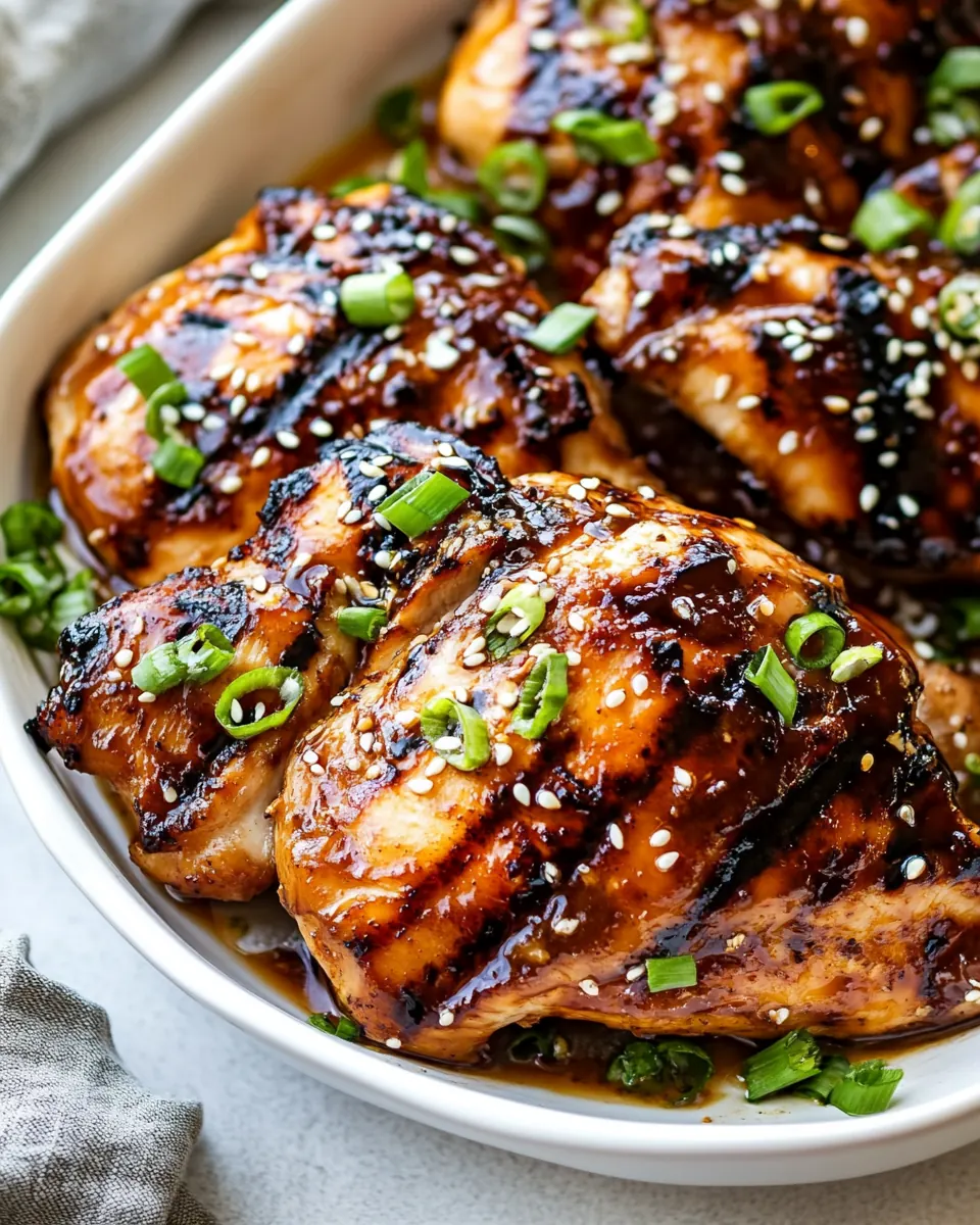 Asian Grilled Chicken