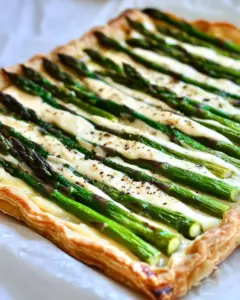 Asparagus Fontina Tart