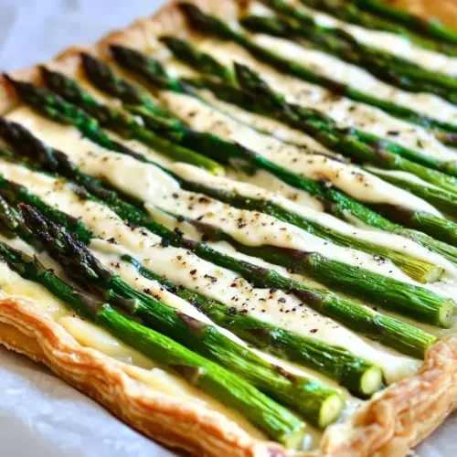 Asparagus Fontina Tart