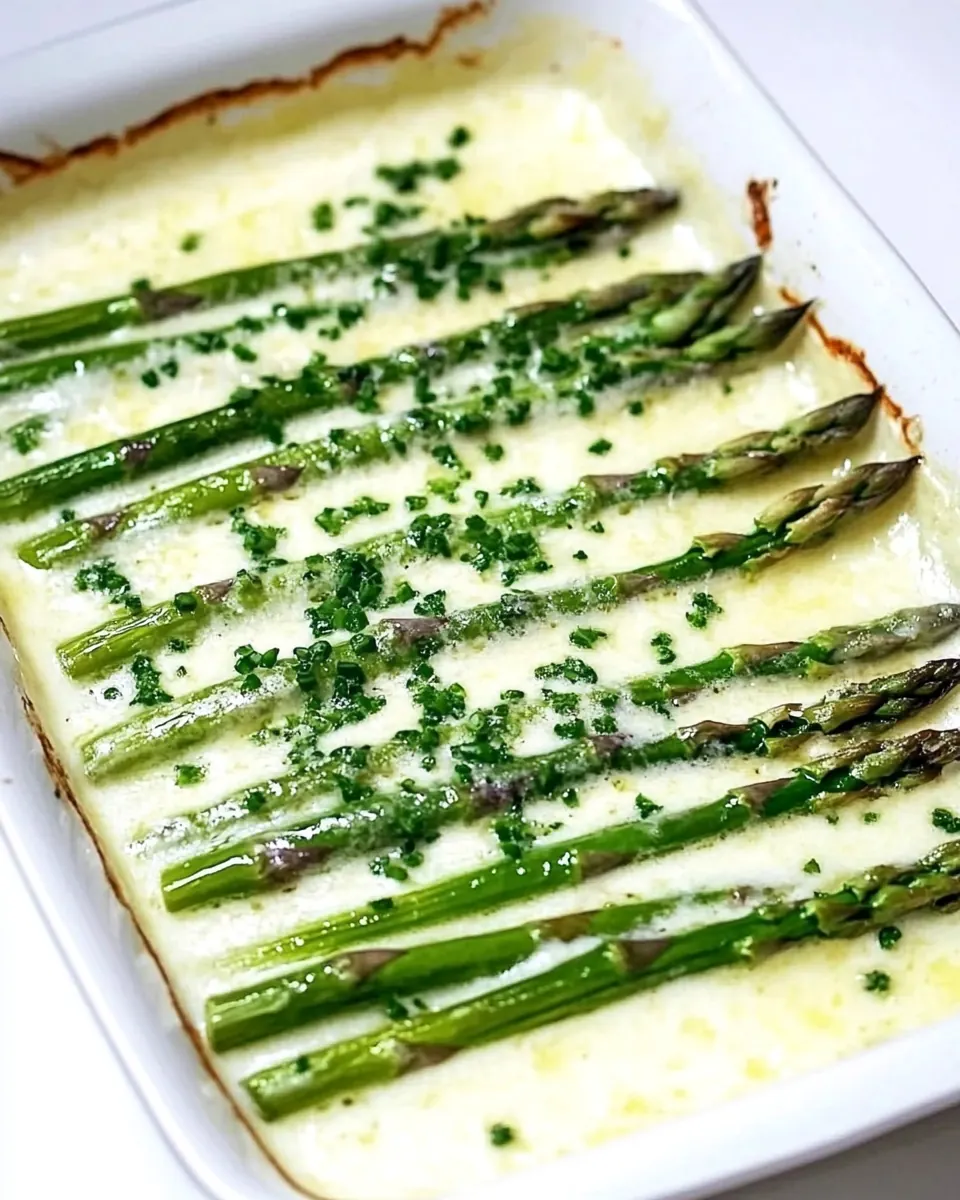 Asparagus Gratin