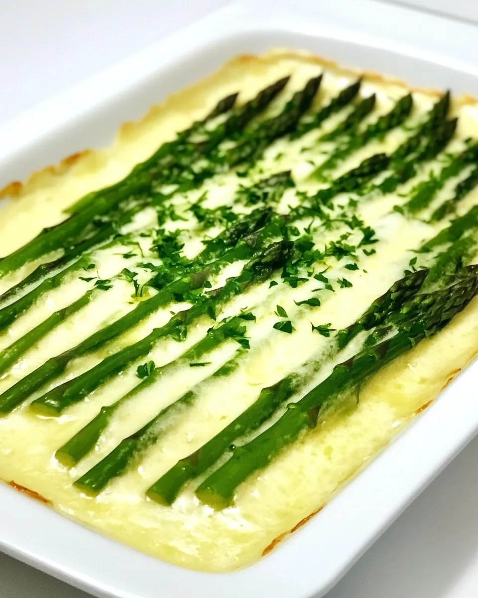 Asparagus Gratin