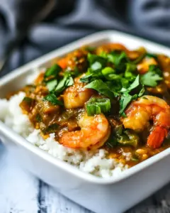 Authentic Crawfish or Shrimp Étouffée