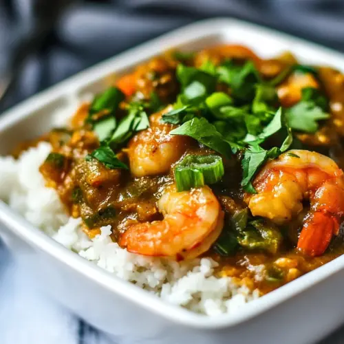 Authentic Crawfish or Shrimp Étouffée