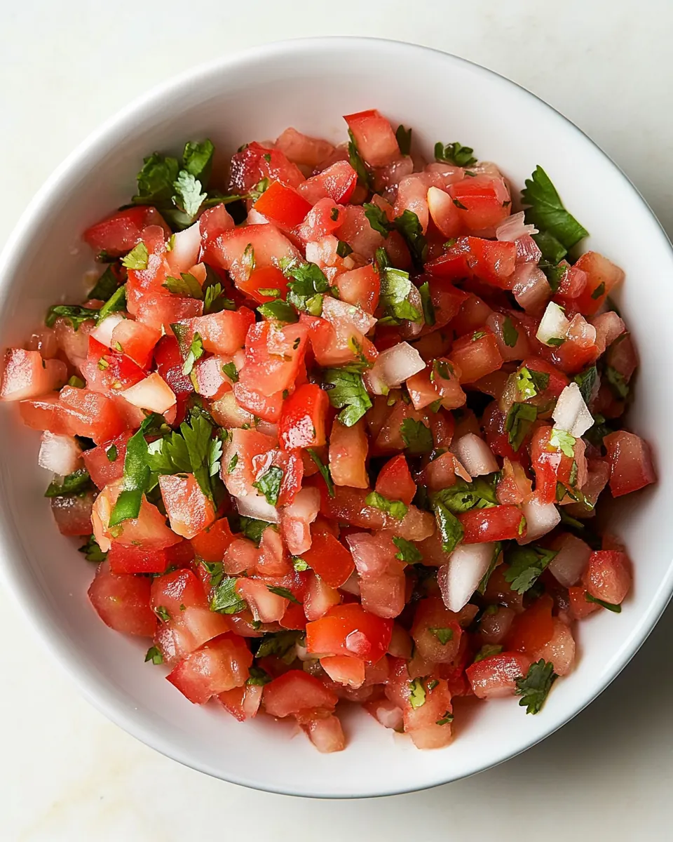 Authentic Pico de Gallo