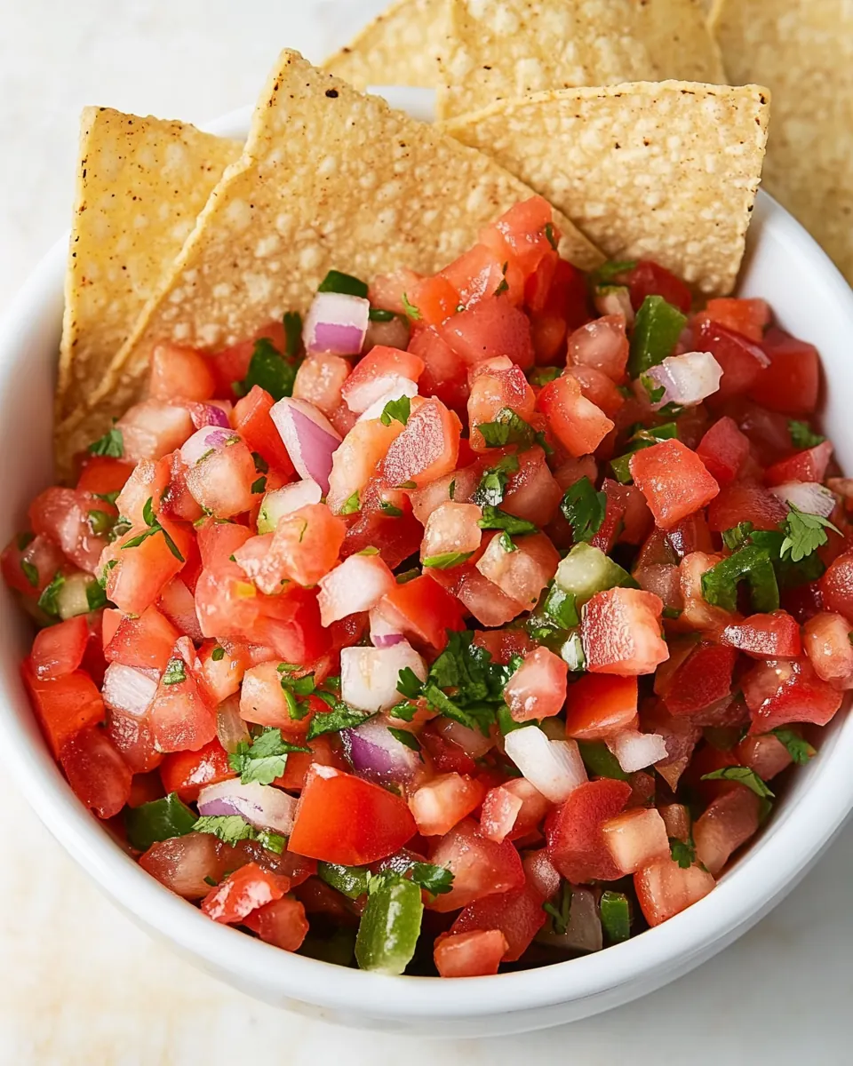 Authentic Pico de Gallo