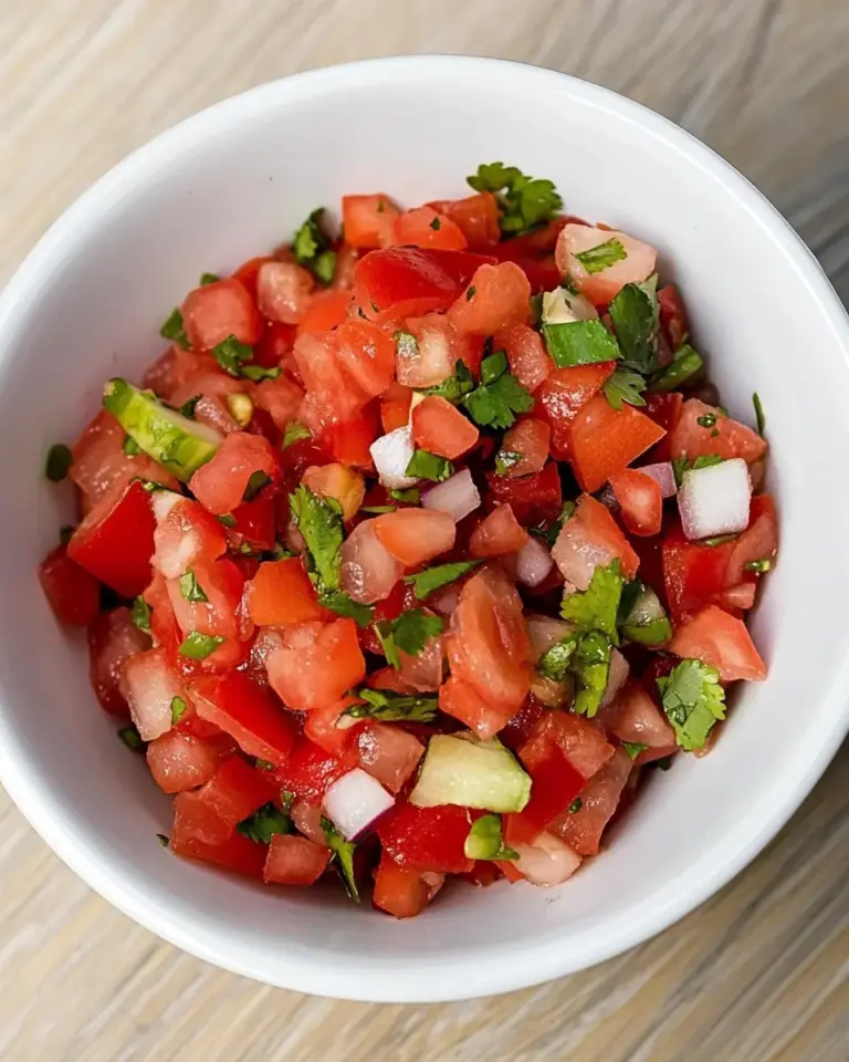 Authentic Pico de Gallo