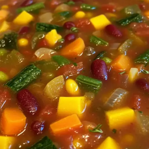 Autumn Minestrone Soup