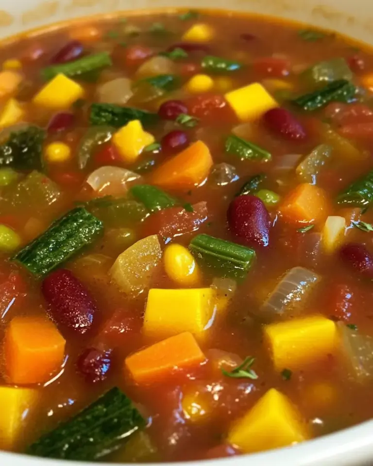 Autumn Minestrone Soup