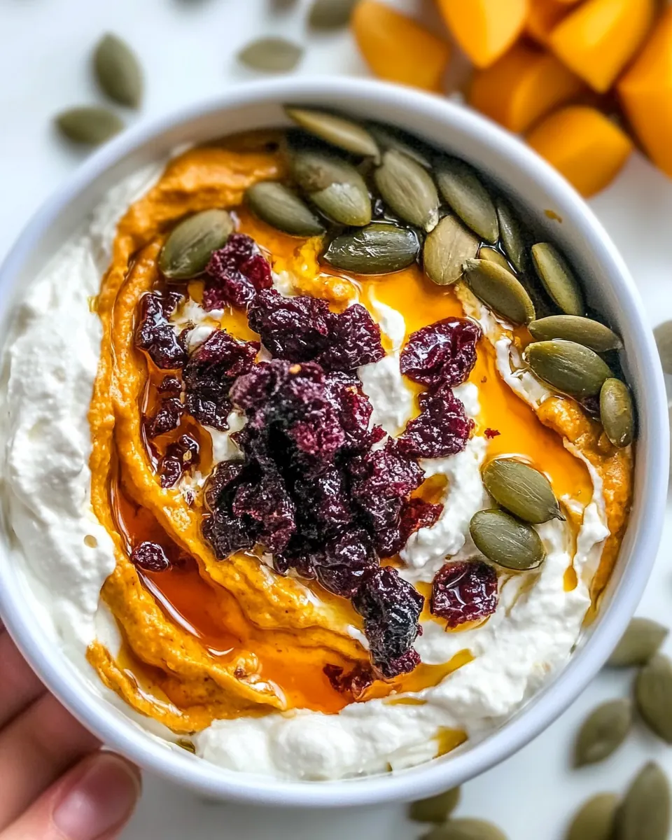 Autumn Whipped Ricotta Dip