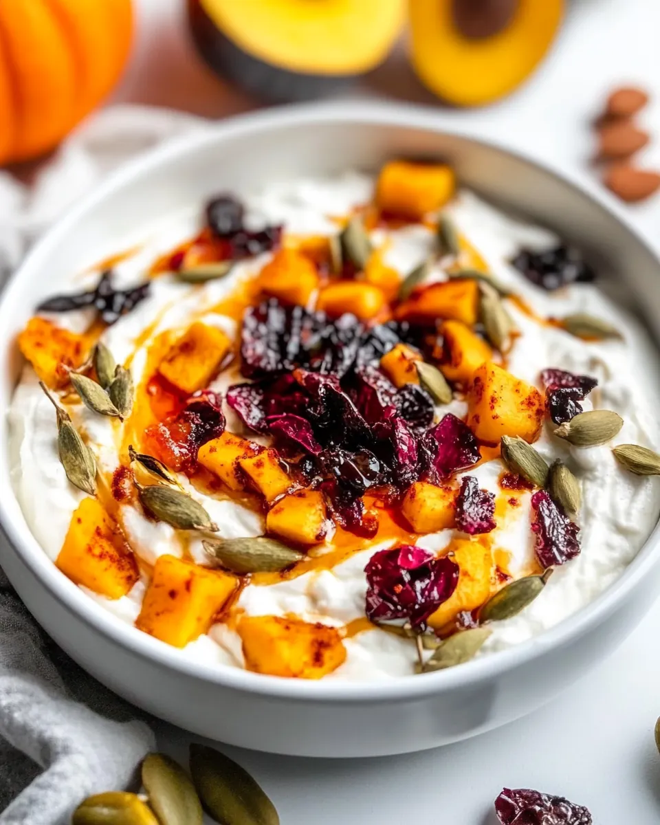 Autumn Whipped Ricotta Dip