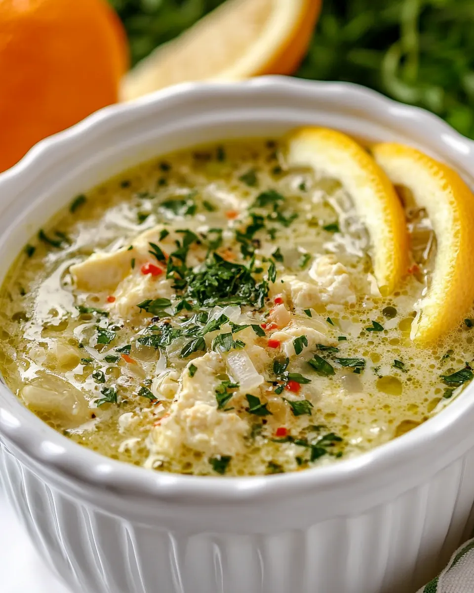 Avgolemono Soup