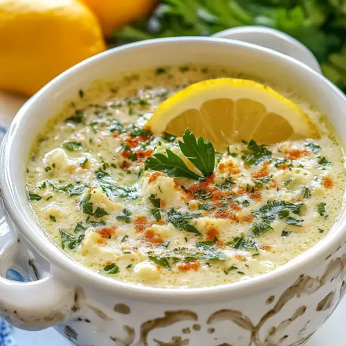 Avgolemono Soup