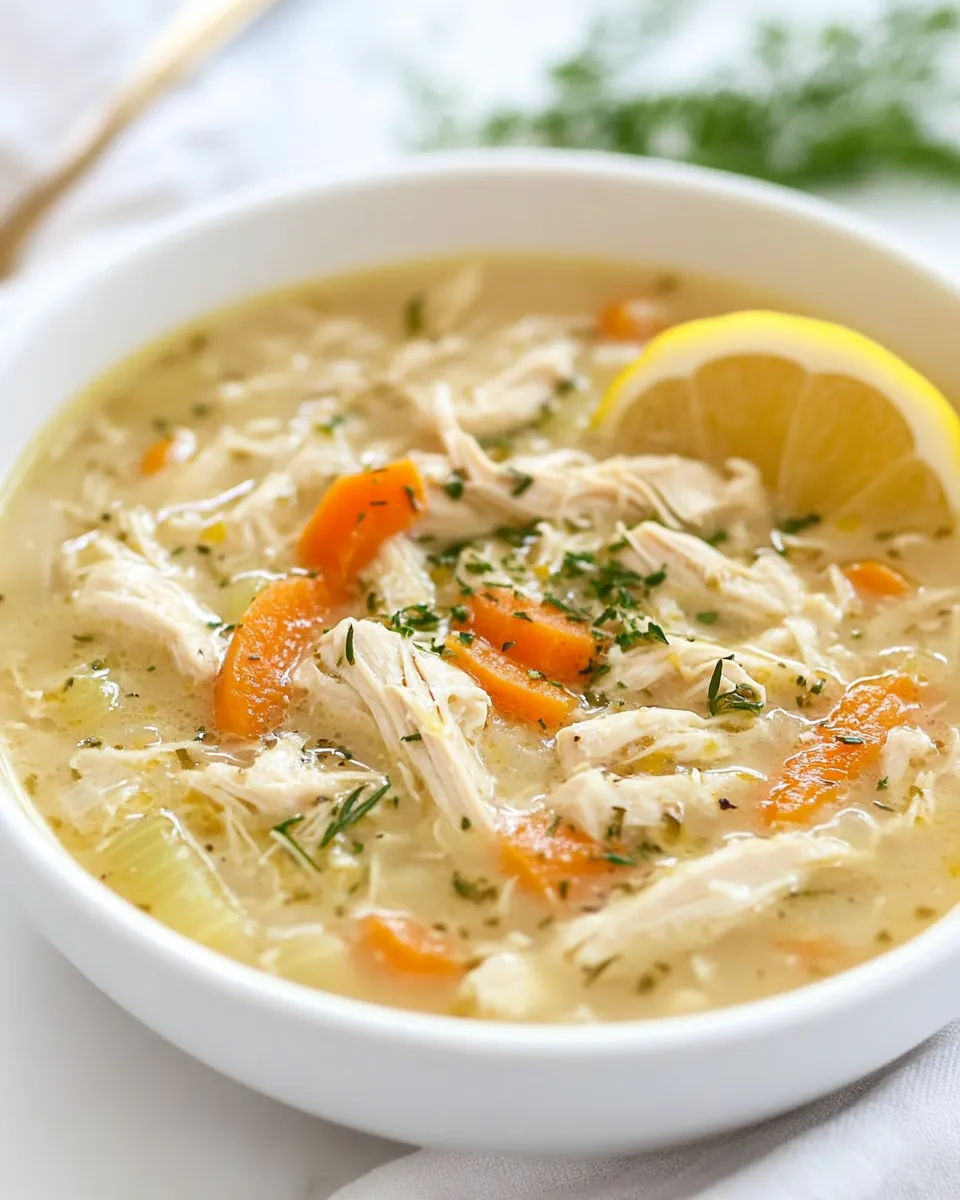 Avgolemono Soup