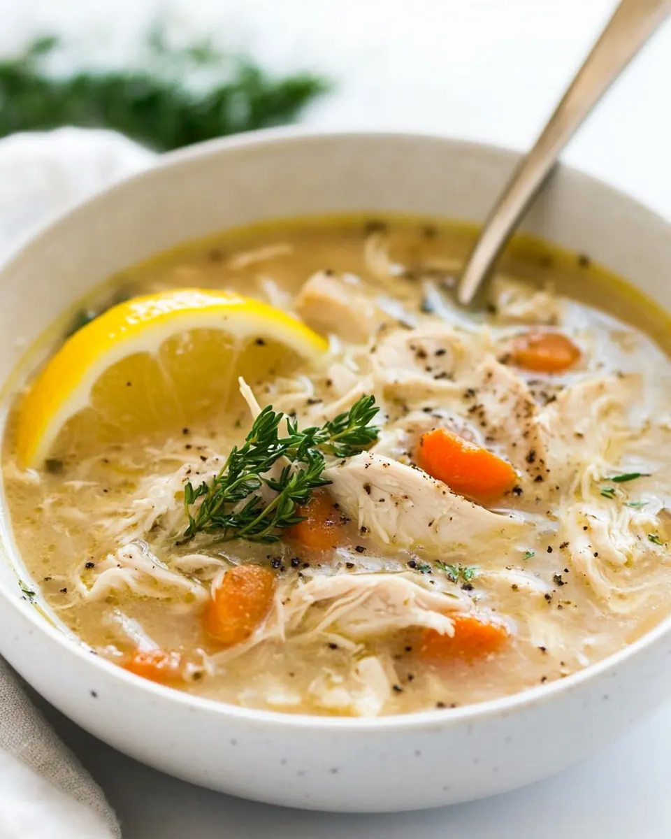 Avgolemono Soup