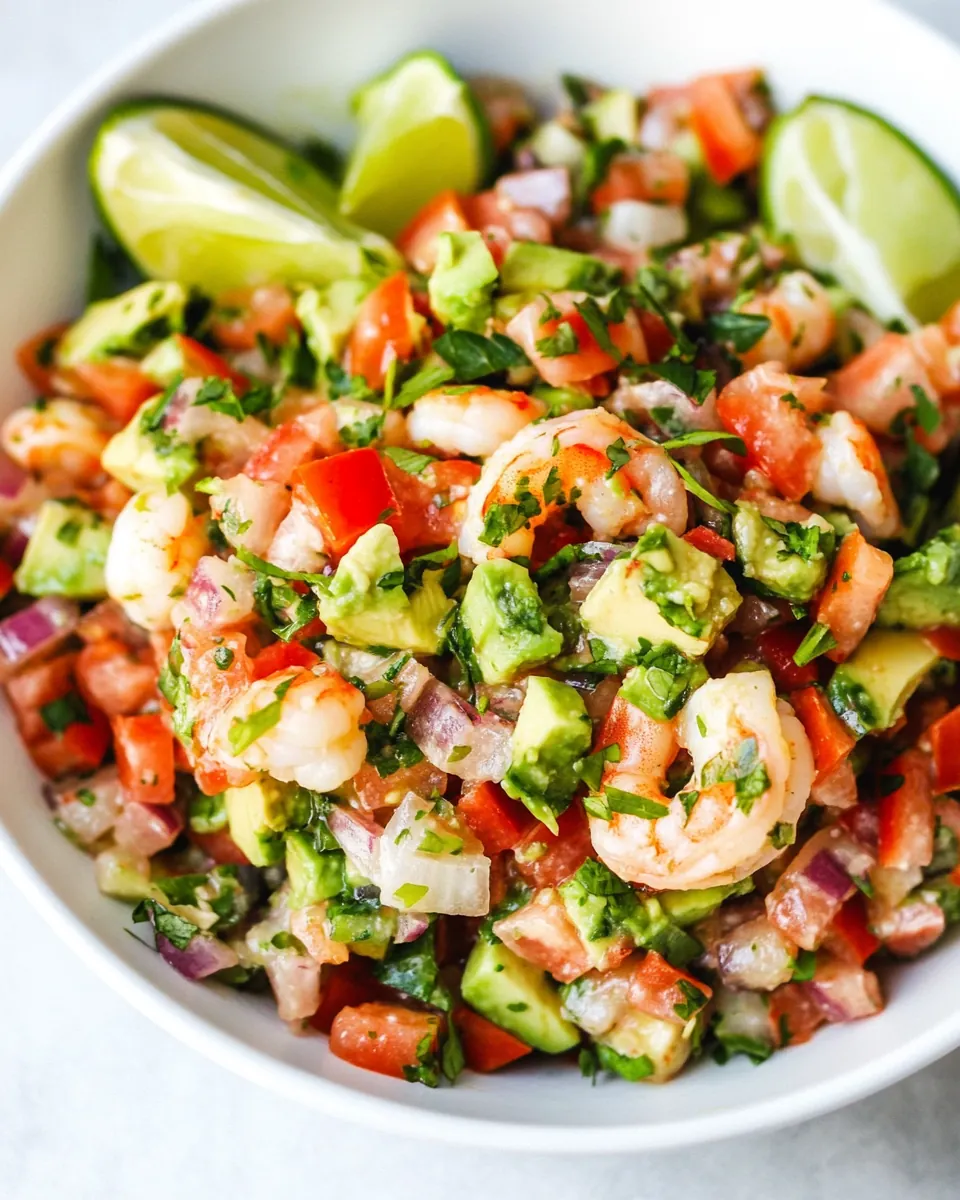 Avocado Shrimp Ceviche