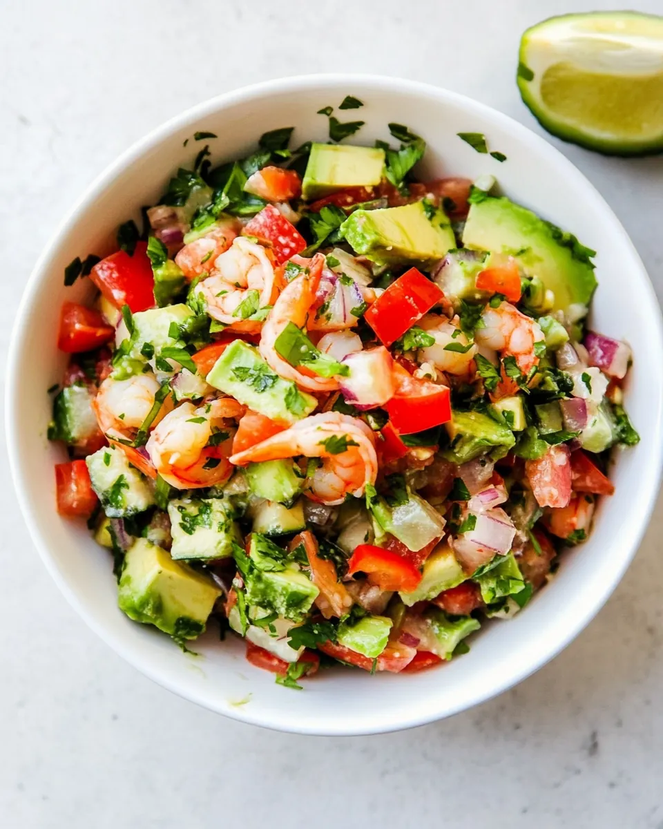 Avocado Shrimp Ceviche