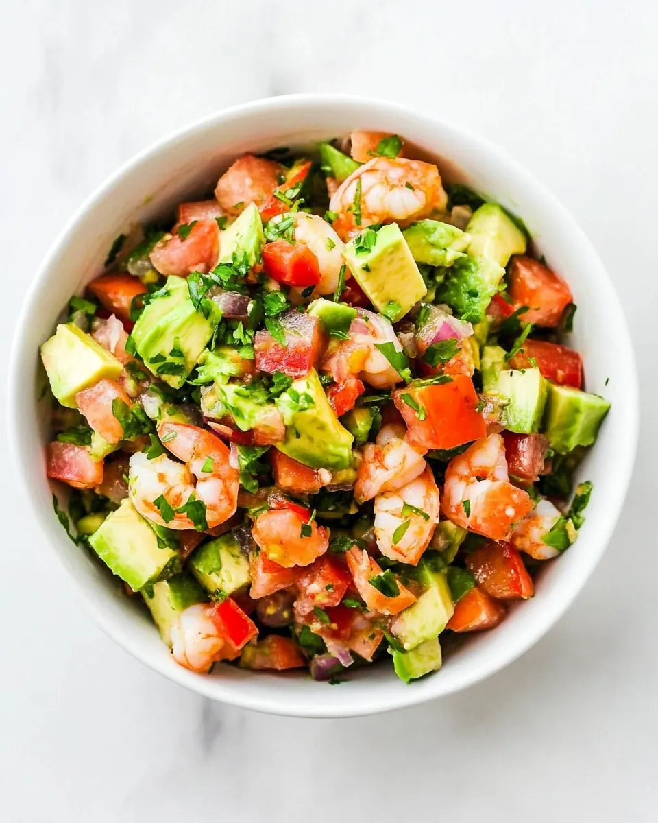 Avocado Shrimp Ceviche
