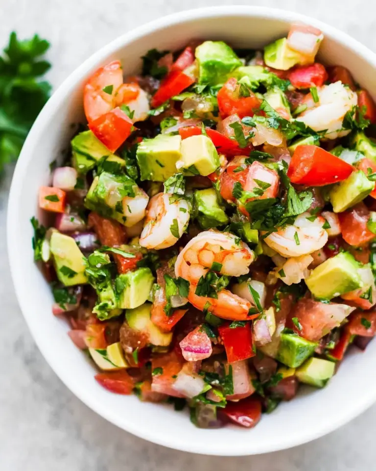 Avocado Shrimp Ceviche
